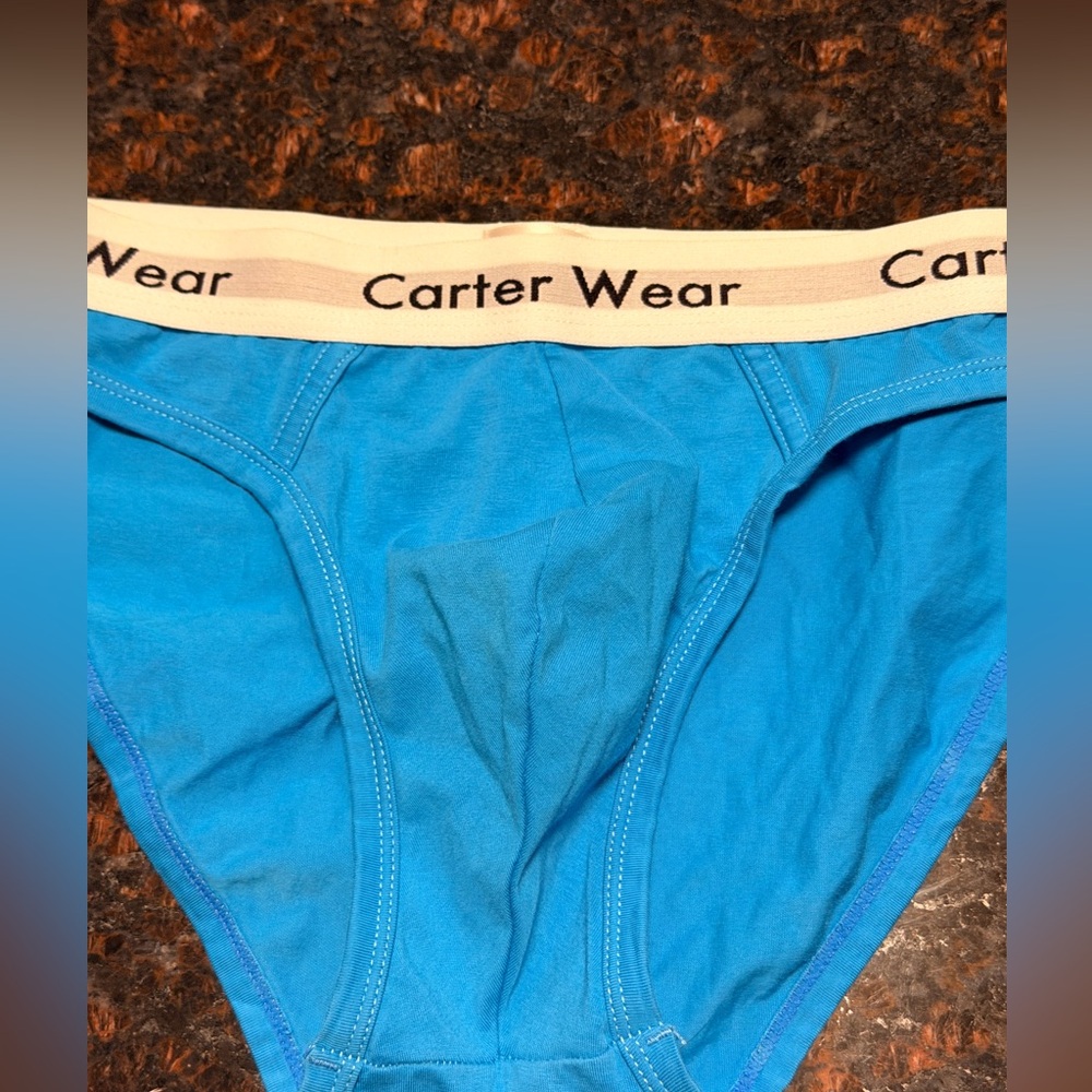 Men's Blue Underwear Carter wear never worn other than try on